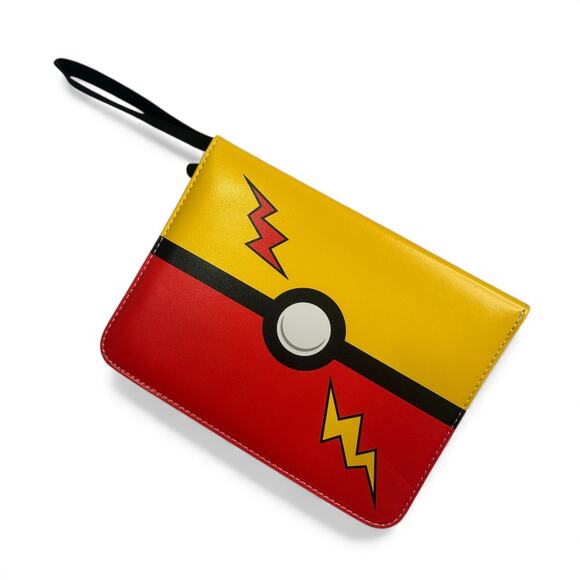 Pokemon Theme Card Binder 4 Pocket 7x9.5in Zip Album for Trading Cards TCG - Picture 7 of 9